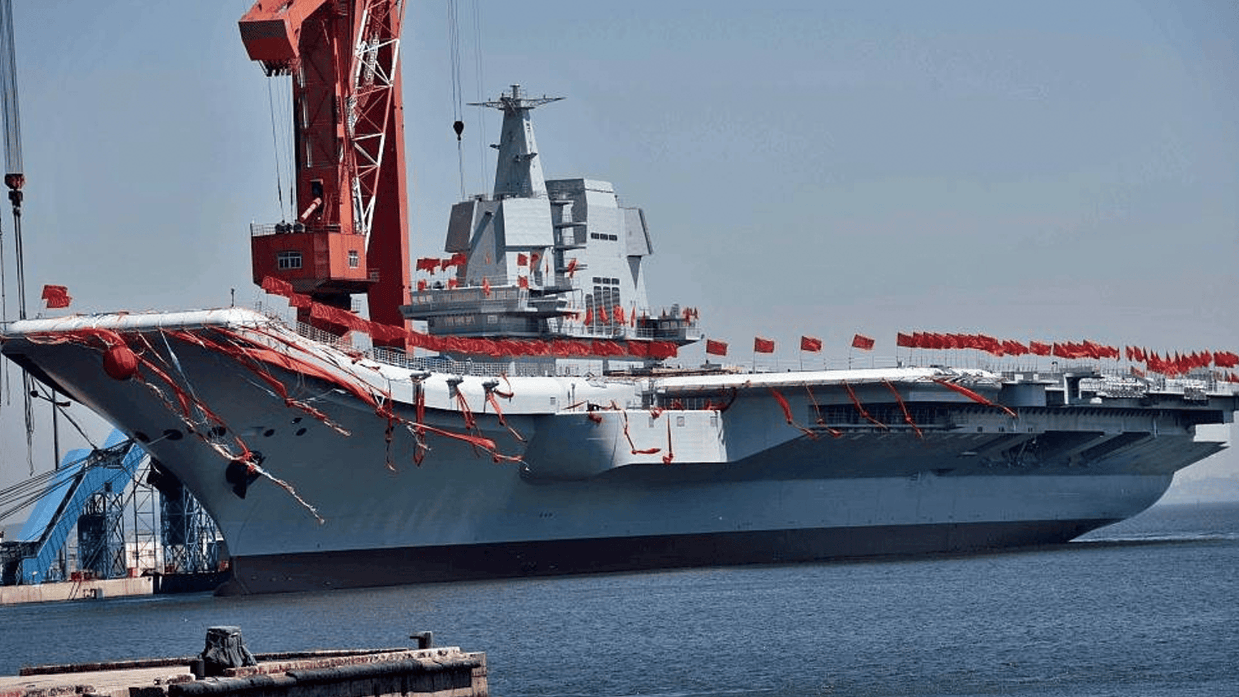 中国海军新里程碑，003航母船体合拢与常规动力技术的崭新篇章，中国海军新里程碑，003航母船体合拢，常规动力技术开启新篇章