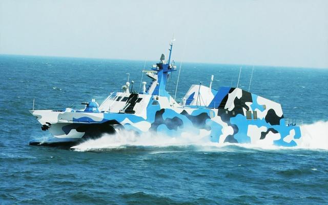 红稗级导弹艇，新时代的海上利剑，红稗级导弹艇，新时代海上利剑亮相