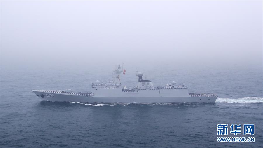 纪念海军70周年海上阅兵,护卫舰的力量展现,纪念海军70周年海上阅兵,护卫舰力量震撼展现