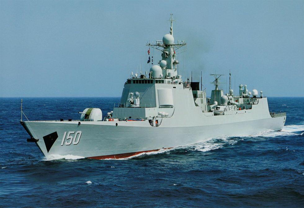 首批052D型驱逐舰,中国海军的崭新里程碑,中国海军新里程碑,首批052D型驱逐舰亮相