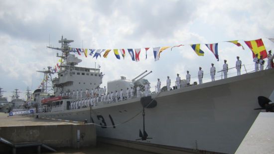 揭秘中国海军的骄傲——南京号驱逐舰(131),揭秘中国海军的骄傲,南京号驱逐舰(舷号131)