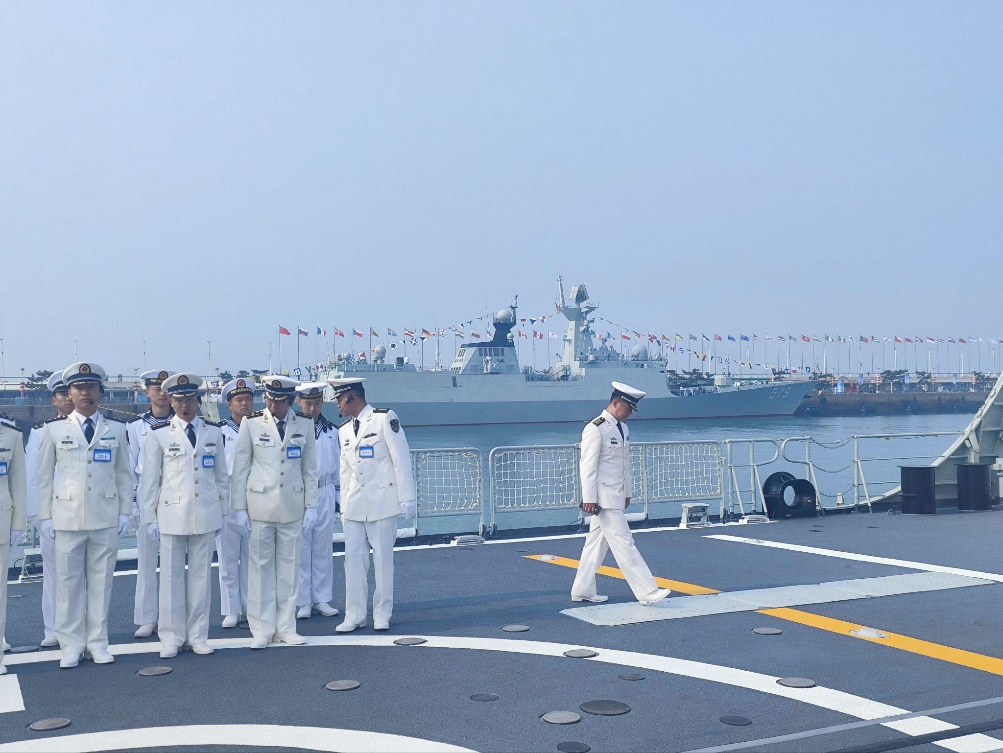 海军73周年阅舰式,荣耀与力量的展示,海军73周年阅舰式,荣耀与力量的盛大展示