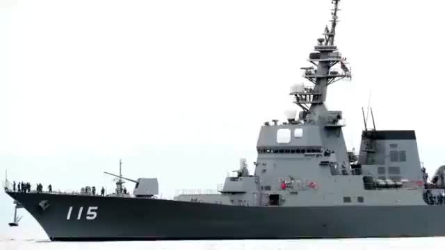 日本海上自卫队DD155护卫舰,现代海防的重要力量,日本海上自卫队DD155护卫舰,现代海防核心力量