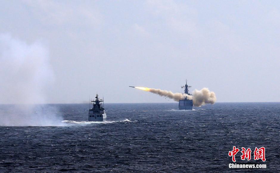 中国东海舰队军演，展示力量与决心，中国东海舰队军演展示力量与决心，捍卫领土，彰显决心