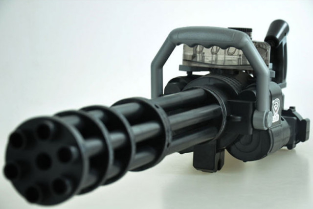 加特林转轮机枪,战争机器中的霸主,加特林转轮机枪,战争中的霸主级武器