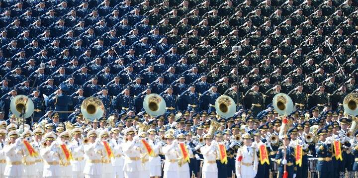 2015年中国大阅兵分列式全景解析，全景解析，中国大阅兵分列式全景展示（2015年）