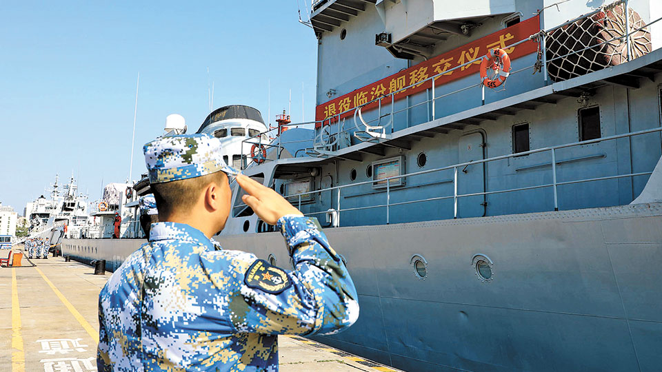 茂名舰退役,荣耀与传承,茂名舰退役,荣耀传承之旅