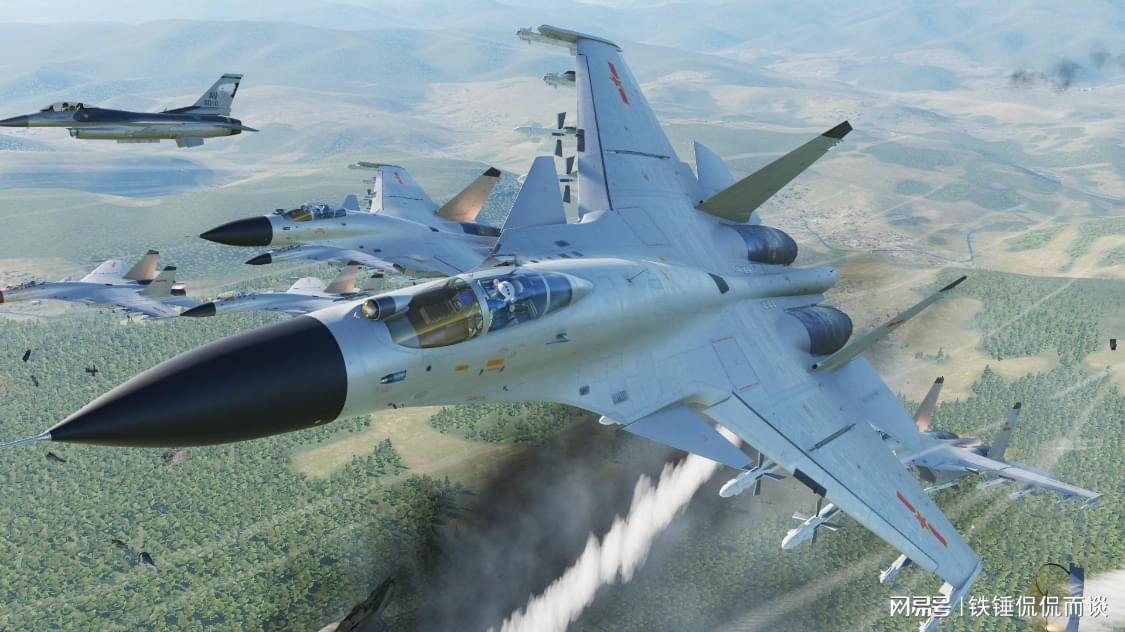 J-16遭遇F-16锁定,空中对决的战术分析,J-16与F-16空中对决战术分析,锁定与反锁定的较量