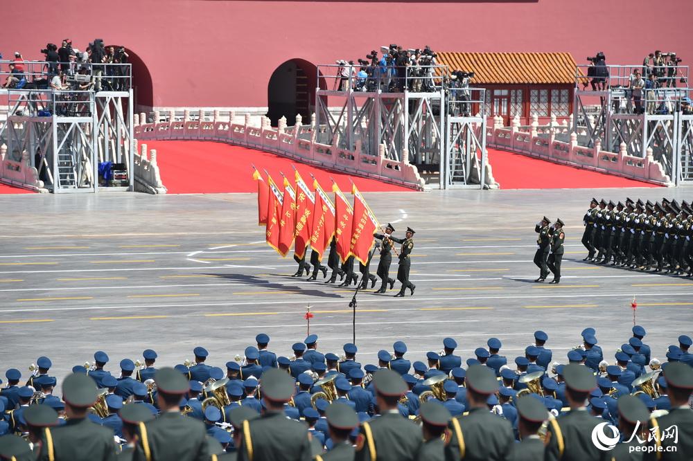 阅兵英模方队,荣耀与力量的展现,阅兵英模方队,荣耀与力量的汇聚