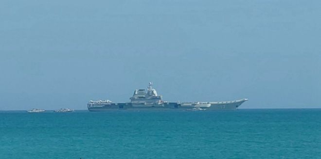 山东舰航母现身南海,展现中国海军力量的新篇章,山东舰航母南海亮相,开启中国海军力量新纪元