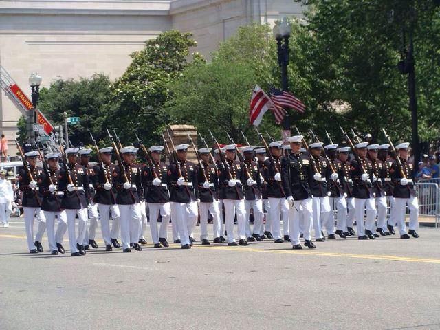 中国仪仗队在美国，传统与现代的交融展现，中国仪仗队在美国，传统与现代的完美交融展现