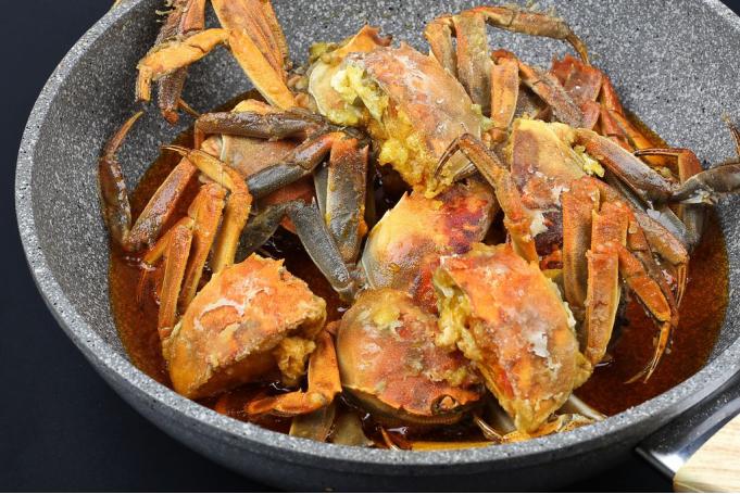 清蒸螃蟹，传统美味，做法与步骤详解，清蒸螃蟹，传统美味制作详解