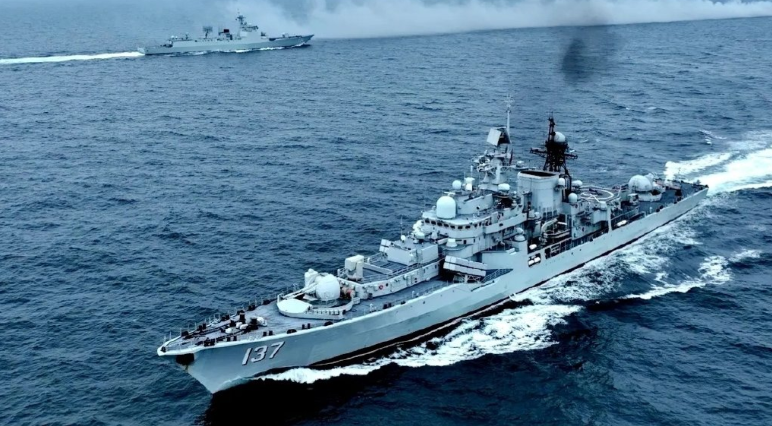 四艘现代级驱逐舰,海洋守护者的力量展现,四艘现代级驱逐舰,海洋守护者的力量熠熠生辉