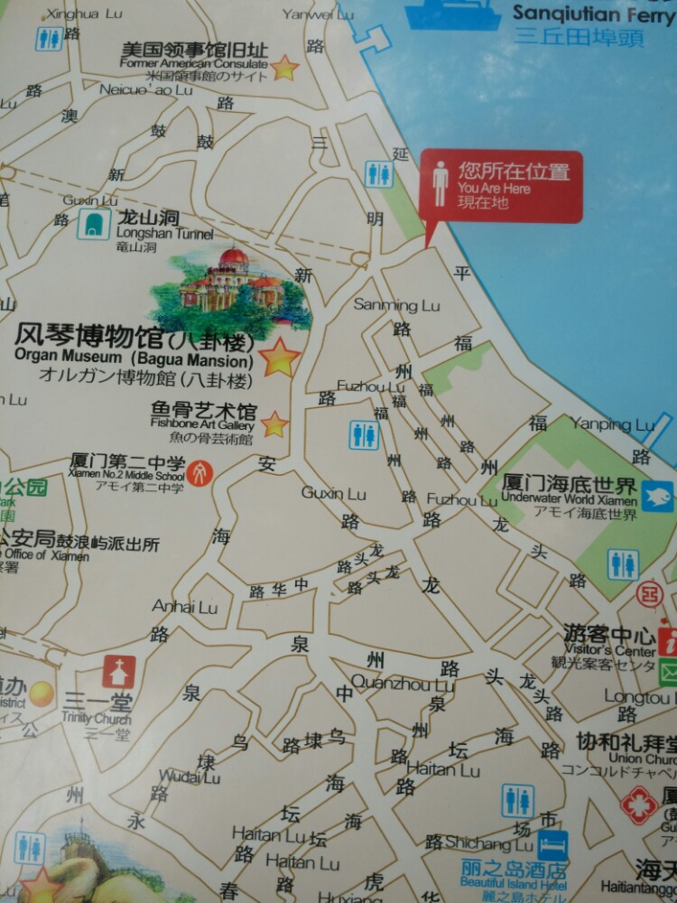 鼓浪屿地图,探索这座海岛的奥秘,鼓浪屿海岛探索指南,详细地图与奥秘之旅