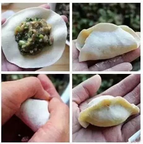 饺子的包法,传统与创新的完美结合,传统与创新交融,饺子的精致包法
