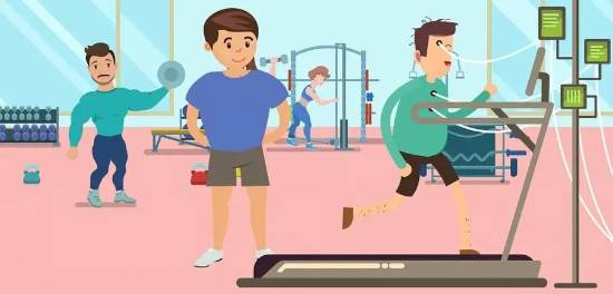 以晨接受韩国漫画健身教练的挑战,晨接受韩国漫画健身教练的挑战,开启全新健身之旅