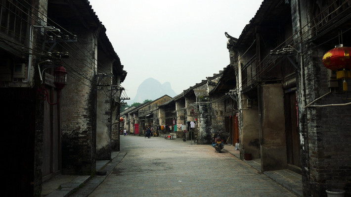 阳朔兴坪古镇,历史与自然的完美交融,阳朔兴坪古镇,历史与自然和谐交融的绝美画卷