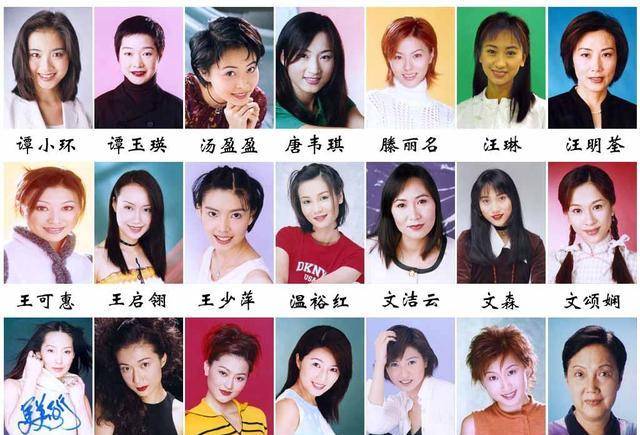 香港演员女明星大全表名字,香港女演员明星大全表名字