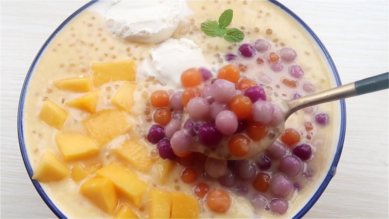 芒果西米露,一道美味甜品的具体做法,芒果西米露美味甜品制作指南