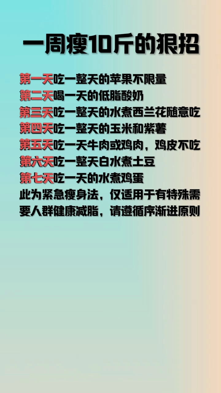 科学减肥,教你一周瘦十斤,科学减肥秘籍,一周轻松瘦十斤攻略