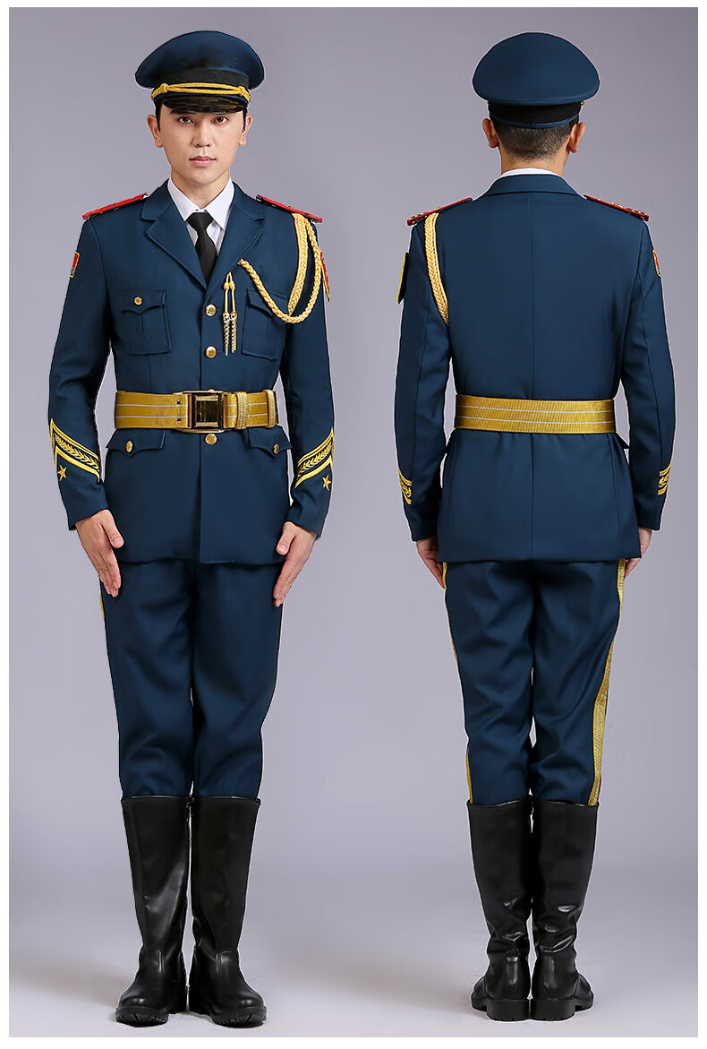 仪仗队服装,展现风采与荣耀的象征,仪仗队风采,服装展现荣耀的象征