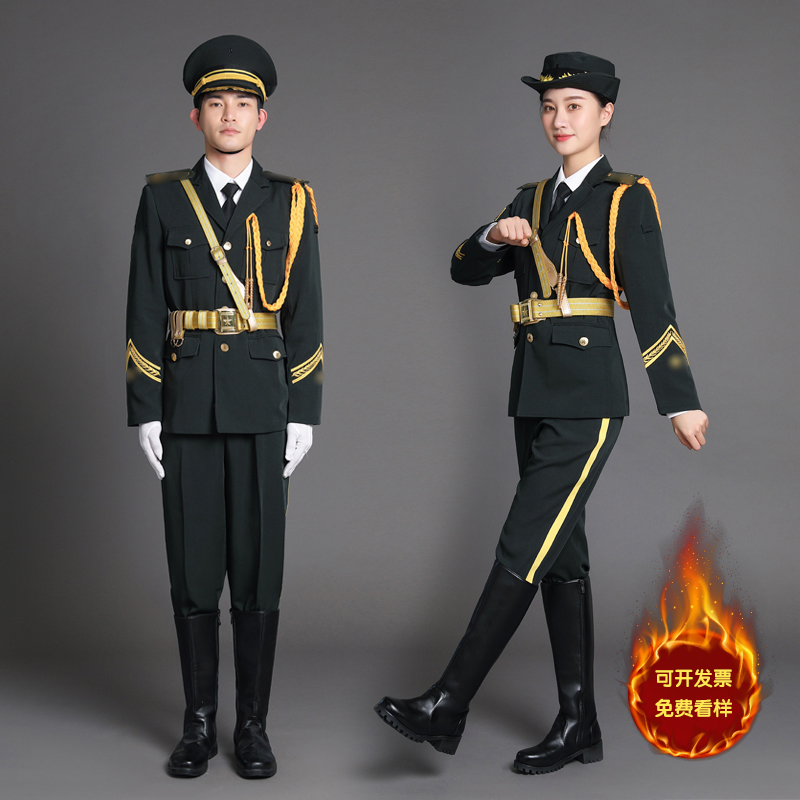 仪仗队服装,展现风采与荣耀的象征,仪仗队风采,服装展现荣耀的象征