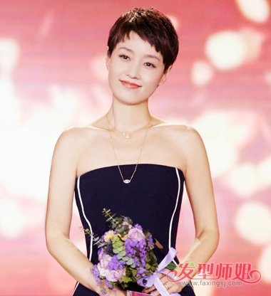马伊琍发型图片短发，时尚魅力的展现，马伊琍短发发型图片，展现时尚魅力