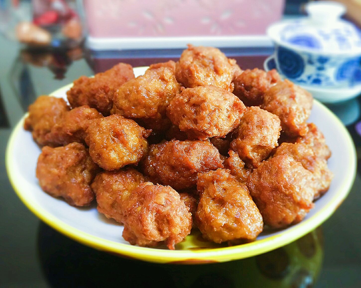 家常炸丸子做法详解，家常炸丸子制作指南