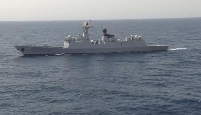 扬州舰的当前位置,扬州舰实时位置报告