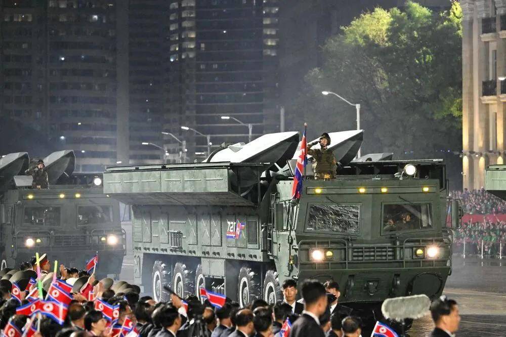 朝鲜75周年大阅兵,展现国家力量与荣耀,朝鲜75周年大阅兵,国家力量与荣耀的展示