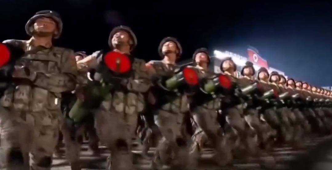 2022年朝鲜夜间阅兵,展现军事实力与民族精神,2022年朝鲜夜间阅兵展示军事实力与民族精神