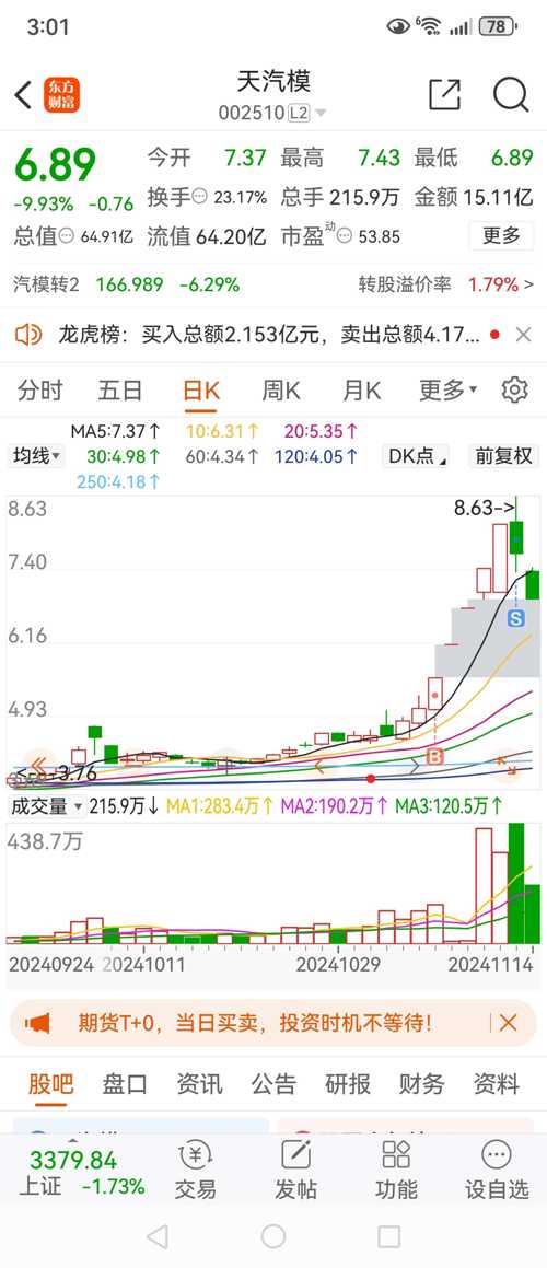 天汽模明天走势预测，深度分析与展望，天汽模未来走势预测及深度分析与展望