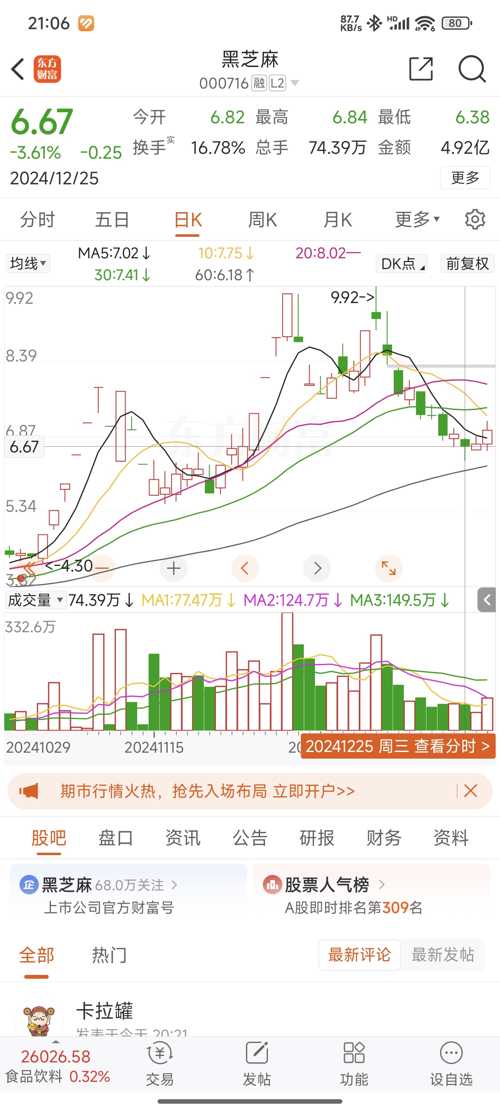 黑芝麻股票怎么了，深度解析其现状与未来展望，黑芝麻股票现状解析与未来展望，深度探究其动态及前景展望