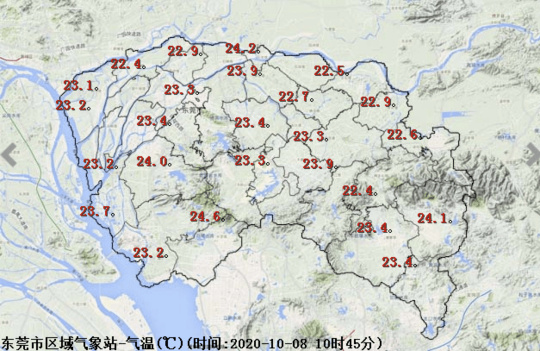 东莞最新天气预报，东莞最新天气预报通知